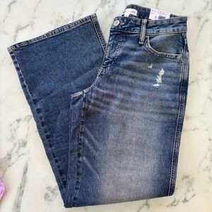 NWT SO Curvy Low Rise Baggy Jeans Size 7/28W